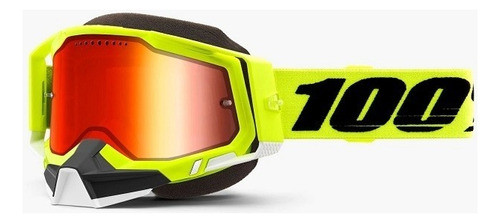 Racecraft 2 Snowmobile-ski/snowboard-fluo Yellow-red Lens 0