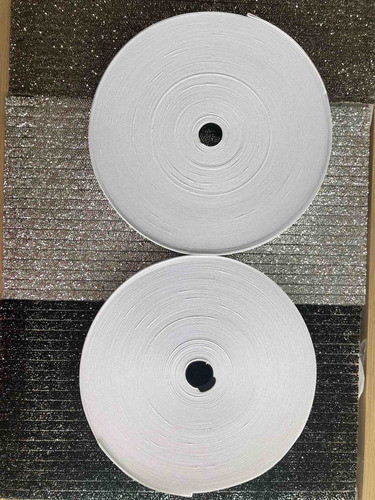 Elástico Polyester Liso Blanco Primera Marca De 25mm 1