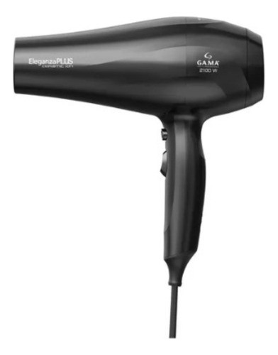 Kit Prancha E Secador De Cabelo Eleganza Plus 220v Preto 1
