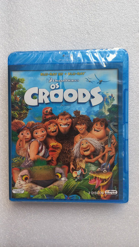 Blu Ray Os Croods (duplo, 2d + 3d Lacrado) 0