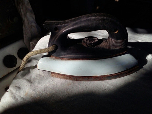 Antigua Plancha Esmaltada Decoracion Coleccion Ind.uruguaya 1