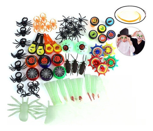 77pcs 12pattern Surtido De Divertidos Juguetes De Halloween 0