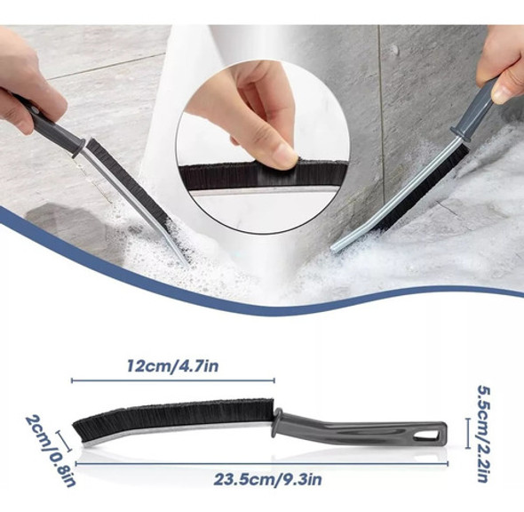 Escova Multifuncional De 8 Peças Para Fendas Longas Limpa Be 1 Escova Multifuncional De 8 Peças Para Fendas Longas Limpa Be 1