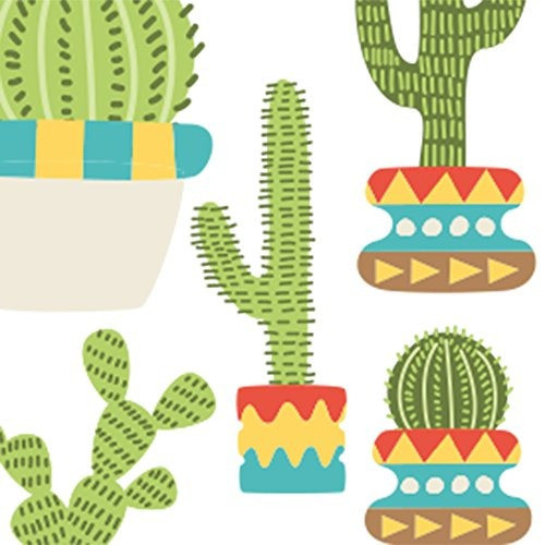 Gmyle Cactus Patrón Ii Soft-touch Cristal De Impresión De Ca 1