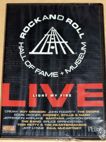 The Doors, Vedder, Cream Light My Fire Live Dvd Nuevo Kktus 0