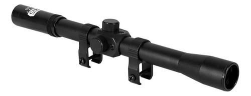 Bipé Retrátil Tmc 1285 Alumínio Cano 11-19mm Com Luneta 4x20 1