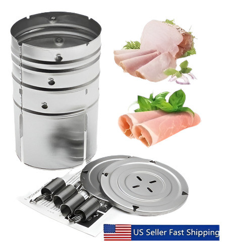 Jamón De Acero Inoxidable Hecho En Casa Patty Press Maker Es 0