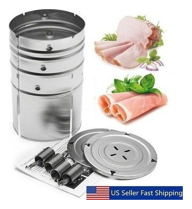 Jamón De Acero Inoxidable Hecho En Casa Patty Press Maker Es 1