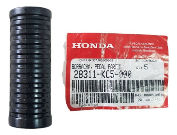Borracha Do Pedal De Partida Cg125 Ml125 Turuna Cb200 Orig 0
