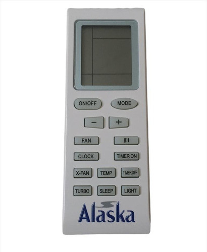 Control Remoto Para Aire Acondicionado Alaska Yb1fa Original 0