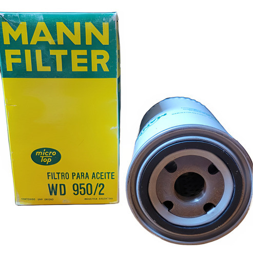Filtro  Aceite Wd 950/2 Para Massey - Deutz - Vassalli 0