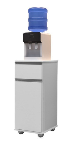 Armário Para Bebedouro De Água Alaska 1 Gaveta Branco 0