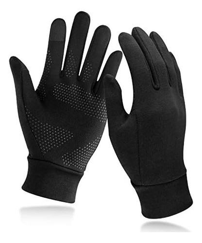 Guantes Para Correr, Guantes Cálidos Antideslizantes Con Y 0