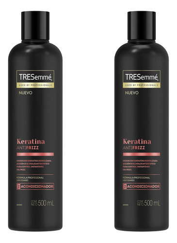 Pack Acondicionador Tresemmé Keratina Antifrizz 500 Ml 0