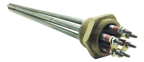 Resistencia Flange 18kw/220v  Rosca 1'1/2 550mm 0