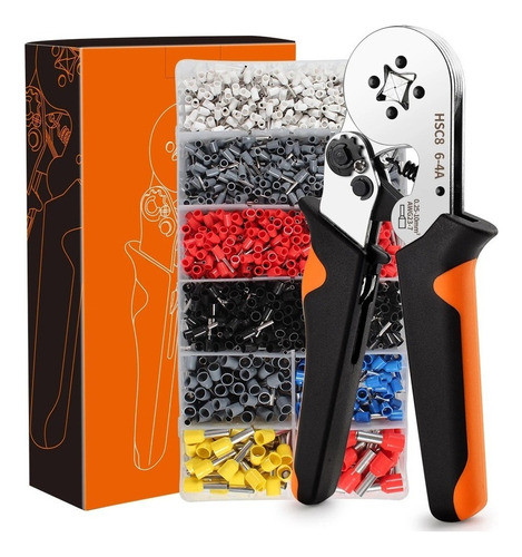 Bbb Kit De Crimpagem Com Alicate Hsc8 6-4a+1200pcs E 0