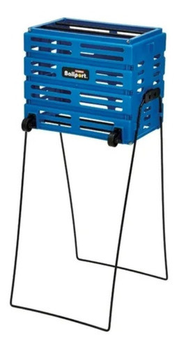 Canasto Pelotas Tenis Tourna Ballport 80 Bolas Azul 0