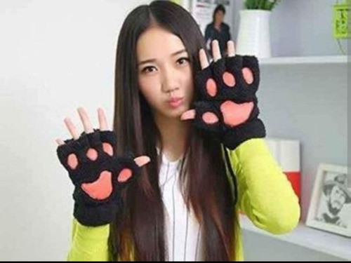 Guantes De Gato Neko Kawaii 0