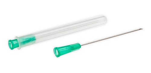 Agulha Comum 25x8 Descarpack Cx 300un. Verde 0