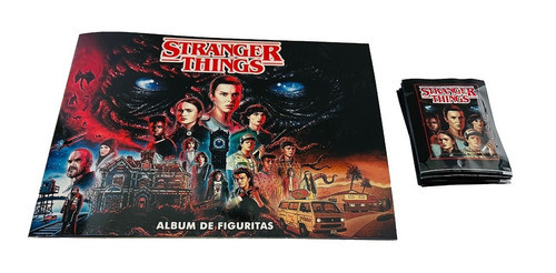 Album Stranger Things: Pack Album + 20 Sobres - Original 1