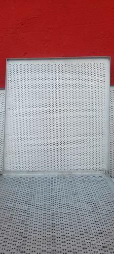 Bandejas Perforadas De 58x68x2 Alto Aluminizadas 1