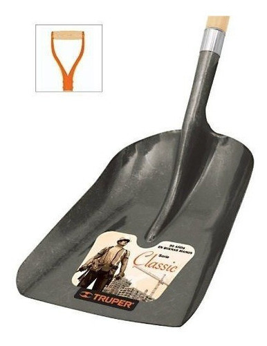 Pala Cerealera Acero Mango Anilla Metal Truper-ynter Industr 0