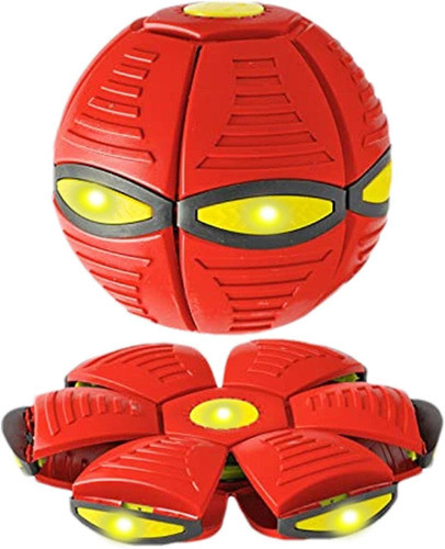Ufo Bola Mágica Com Luz - Vermelho - Art Brink 0
