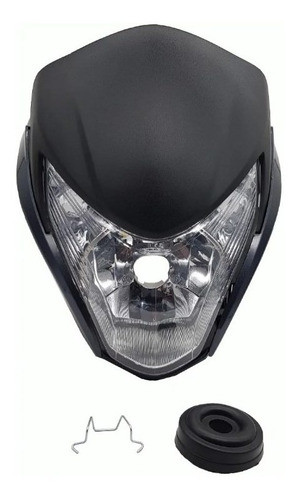Kit Carenagem Farol Cinza Titan 150 Flex 2012 0