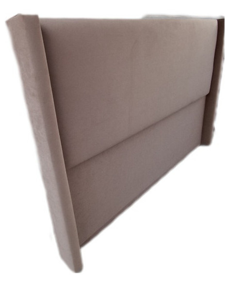Respaldo Liso Con Laterales 2 Plazas Y Media En Chenille. 1