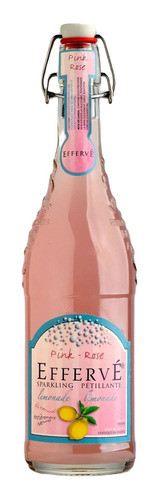 Água Com Gás Sabor Limonada Rosa Effervé 750ml (3 Garrafas) 1