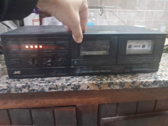 Jvc Double Cassettera Deck  Modelo Td-w106 Leer 0