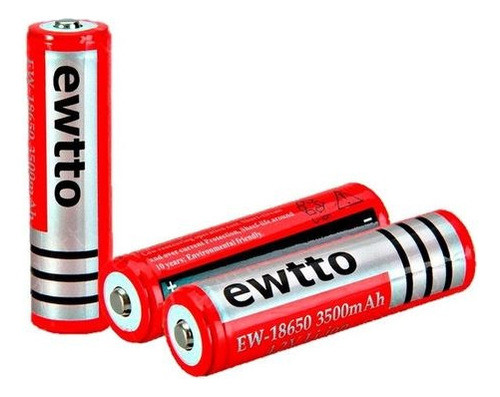 Pila Recargable 18650 3500mah 4.2v (x2) 0