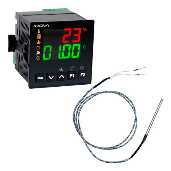 Controlador Yb1-11 20011 Com Termopar Já Programado 0 Controlador Yb1-11 20011 Com Termopar Já Programado 0
