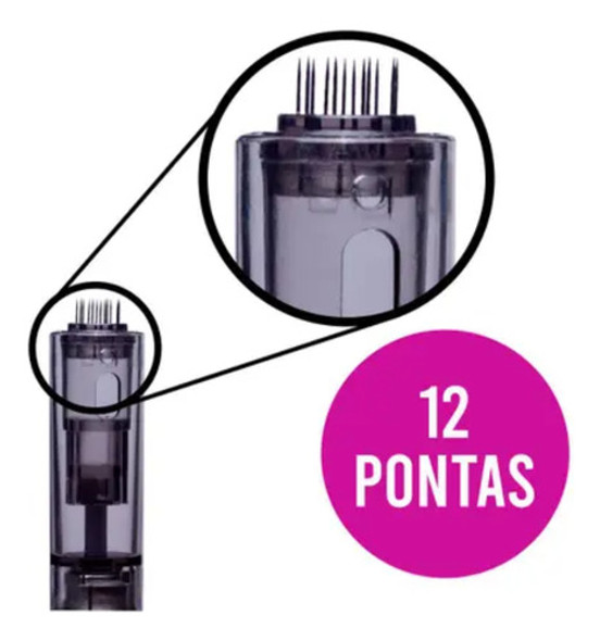 Cartucho Smart Dermapen 12 Pontas Para Microagulhamento 1