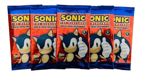 Sonic Cartas - Pack Por 60 Sobres - Original 0