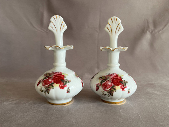Dos Hermosos Perfumeros En Porcelana Tsuji 1