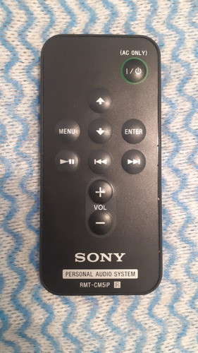 Controle Remoto Dockstation Sony Rmt-cm5ip 0