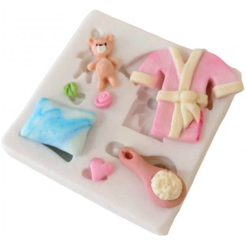 Molde De Silicone Itens Spa De Massagem 7 Cav 0