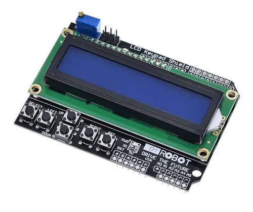 Lcd Keypad Shield Com Botões Lcd 16x2 Para 0