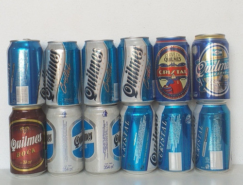 Quilmes Lote De 12 Latas Diferents 354cm Vacias Envíos (196) 1