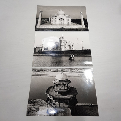 Antiguas Fotos India 1960 Taj Mahal Lote X 15 Mag 61765 1