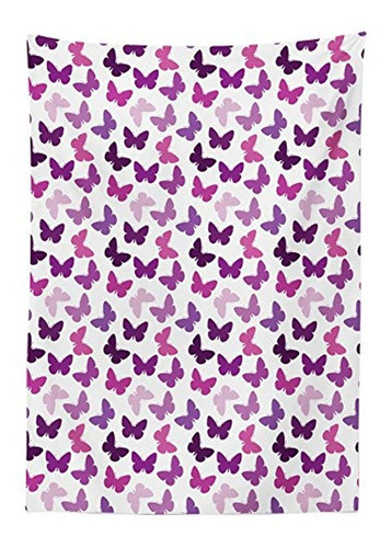 Ambesonne Mariposa Mantel Al Aire Libre Resumen Retro Maripo 1