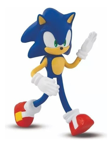 Muñeco Figura Sonic Bendables Flexible 12cm Tapimovil 1