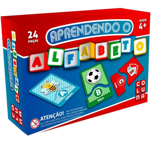 Brinquedo Pedagogico Aprendendo O Alfabeto 26pcs 1