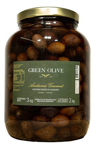 Aceitunas Negras N° 1 X2 Kg 0