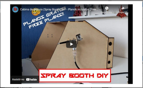 Cabine De Pulverização Para Aerógrafo, Cabine Para Pintura 0