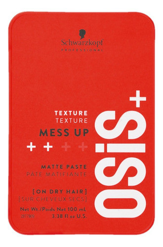 Schwarzkopf Osis Mess Up Profesional Cera Opaca 0