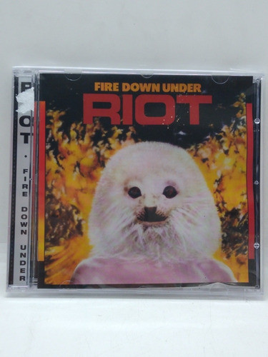 Riot Fire Down Under Cd Nuevo 0