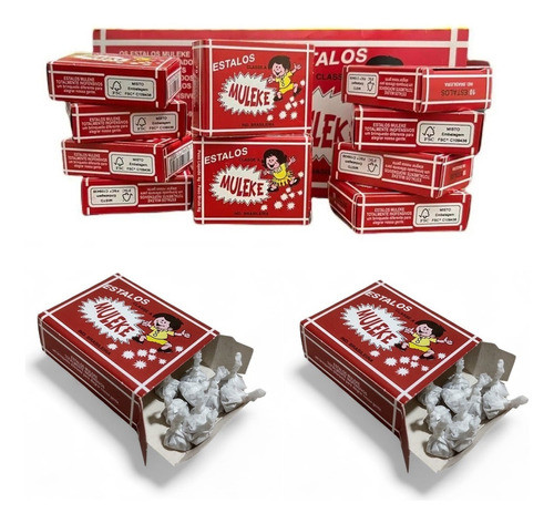 01 Caixa Estalo Bombinha Com 500 Biribinhas Promoção 0