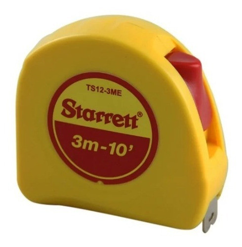 03 Pç. Trena 3m Starrett Com Trava E Presilha - Nota Fiscal 1